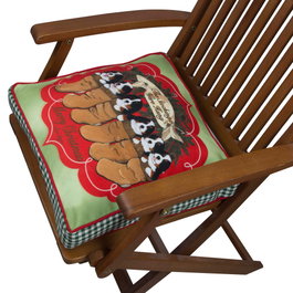 Aberto Design Cojín YM1412 Multicolor 42 x 42 cm